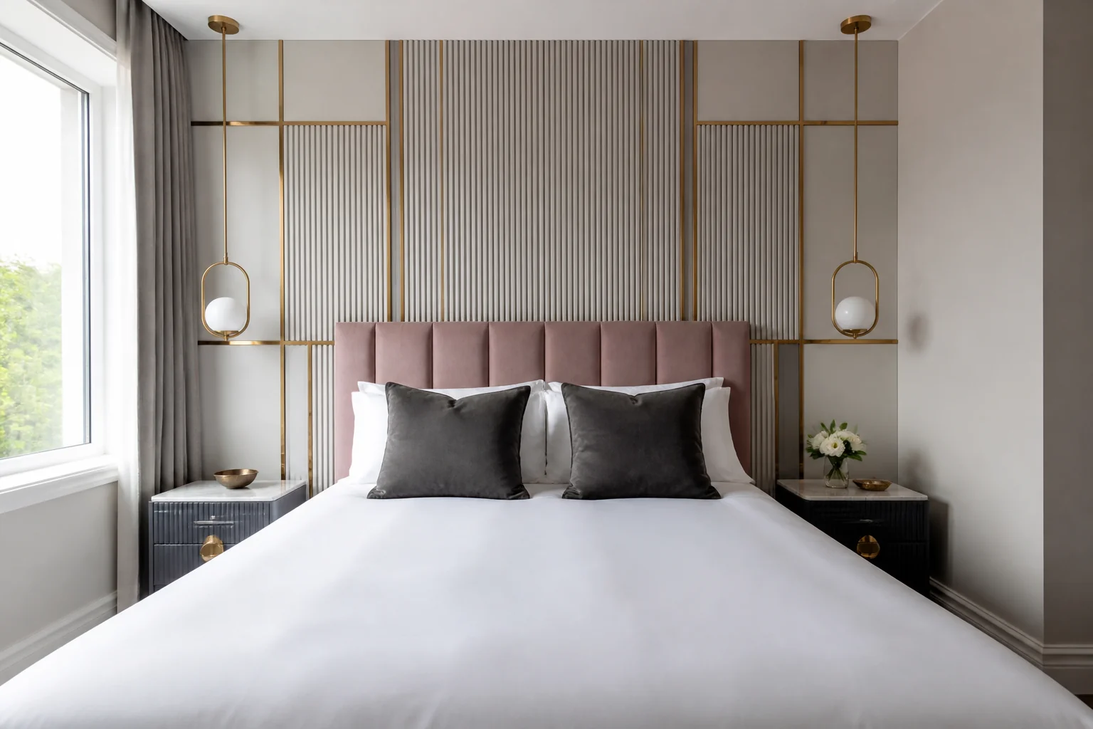 A Art Deco bedroom remodel