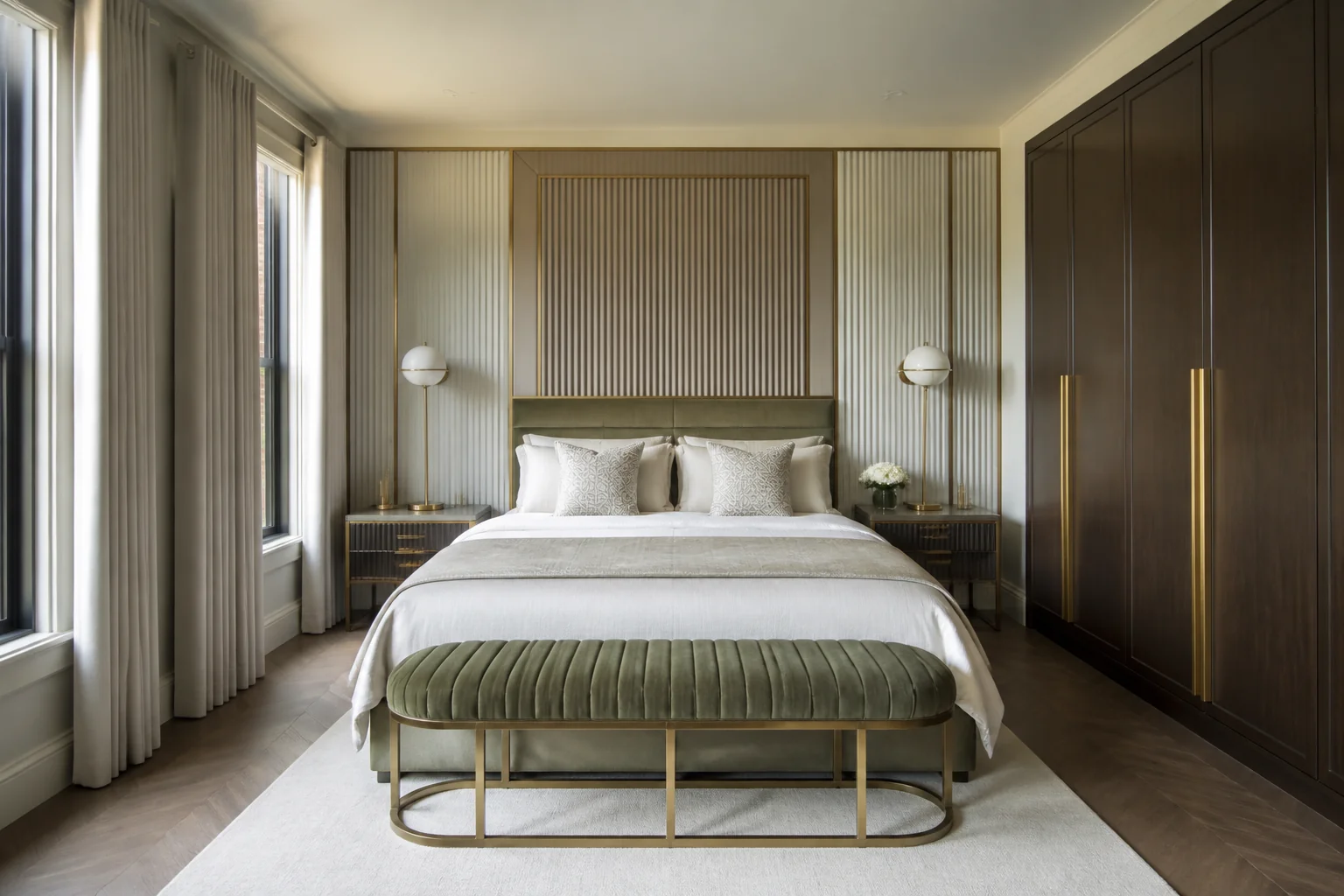 A Art Deco guest suite remodel