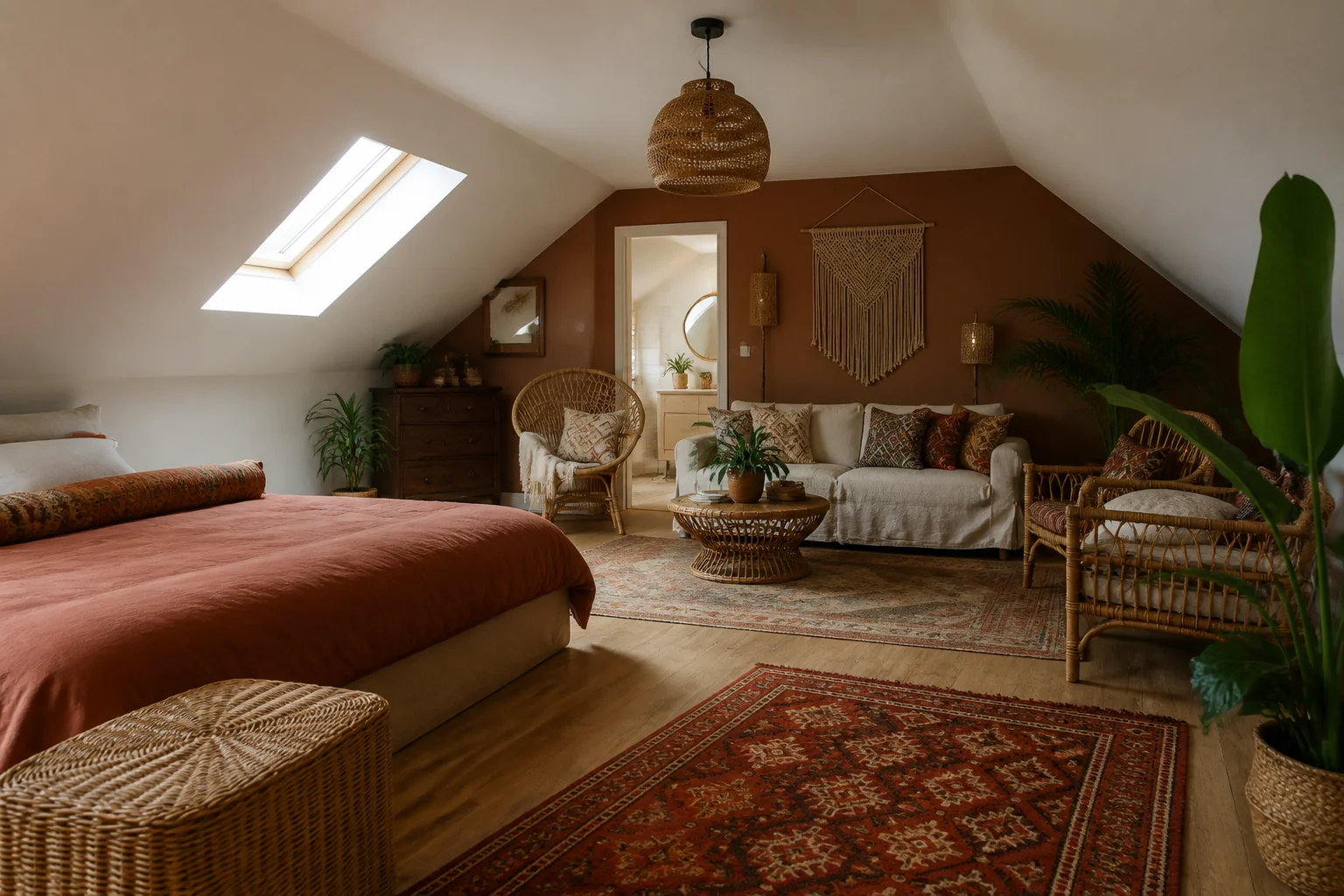 A Bohemian attic remodel
