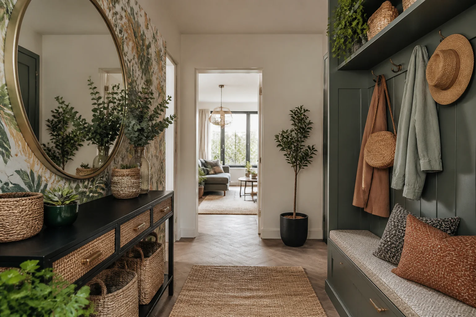A Bohemian entryway remodel