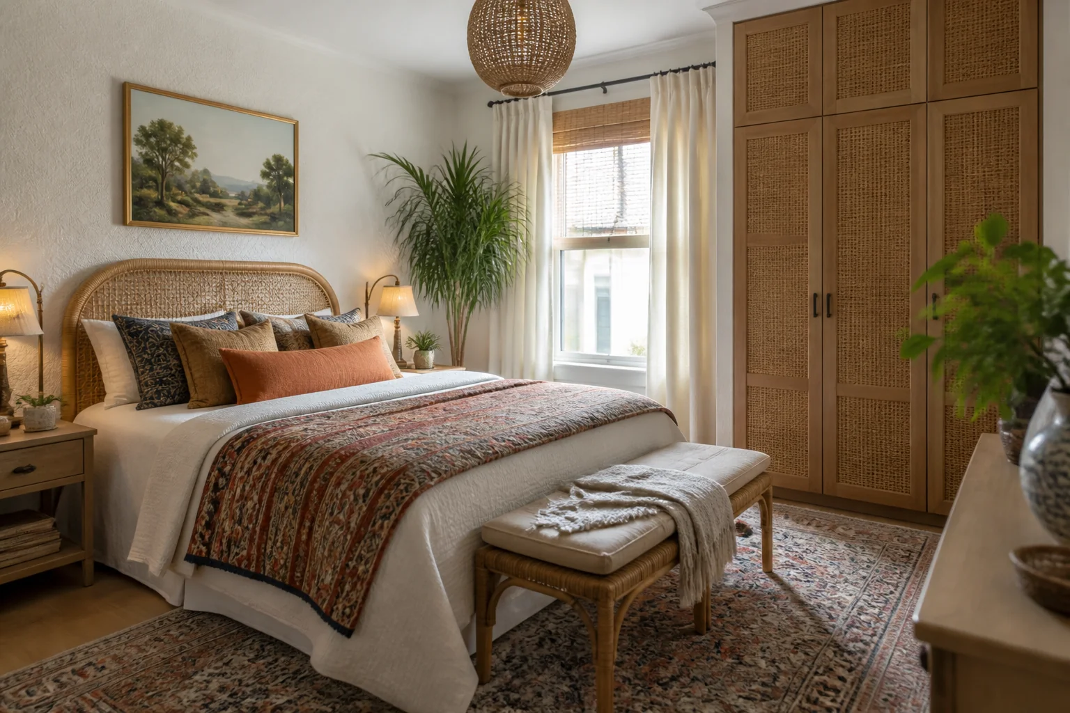 A Bohemian guest suite remodel