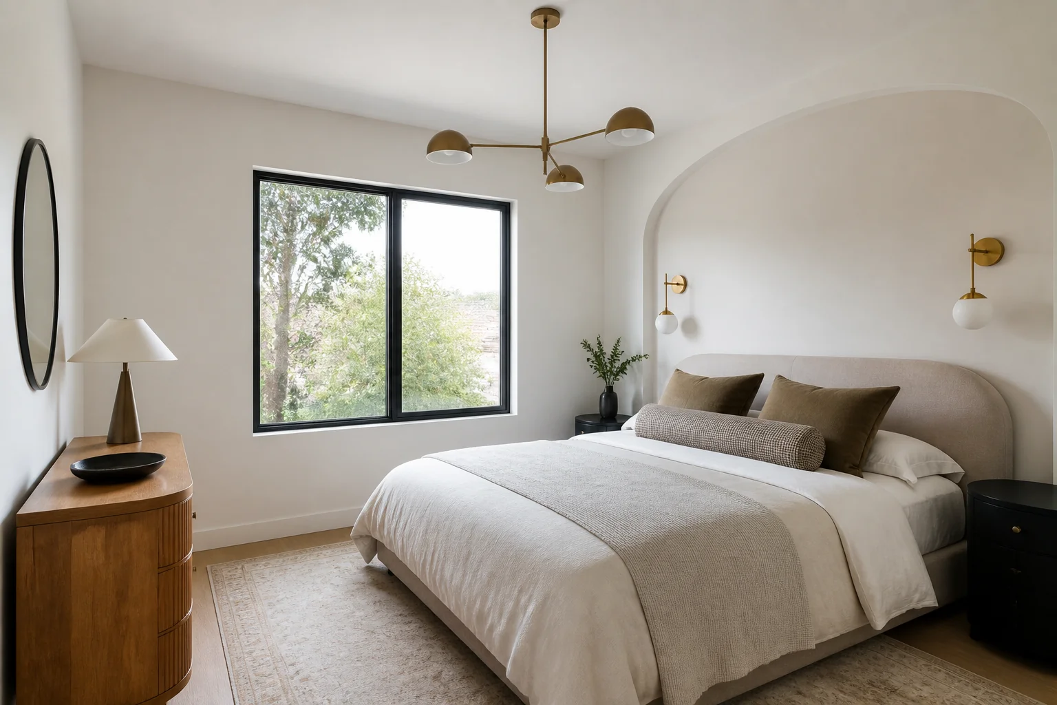 A Contemporary bedroom remodel