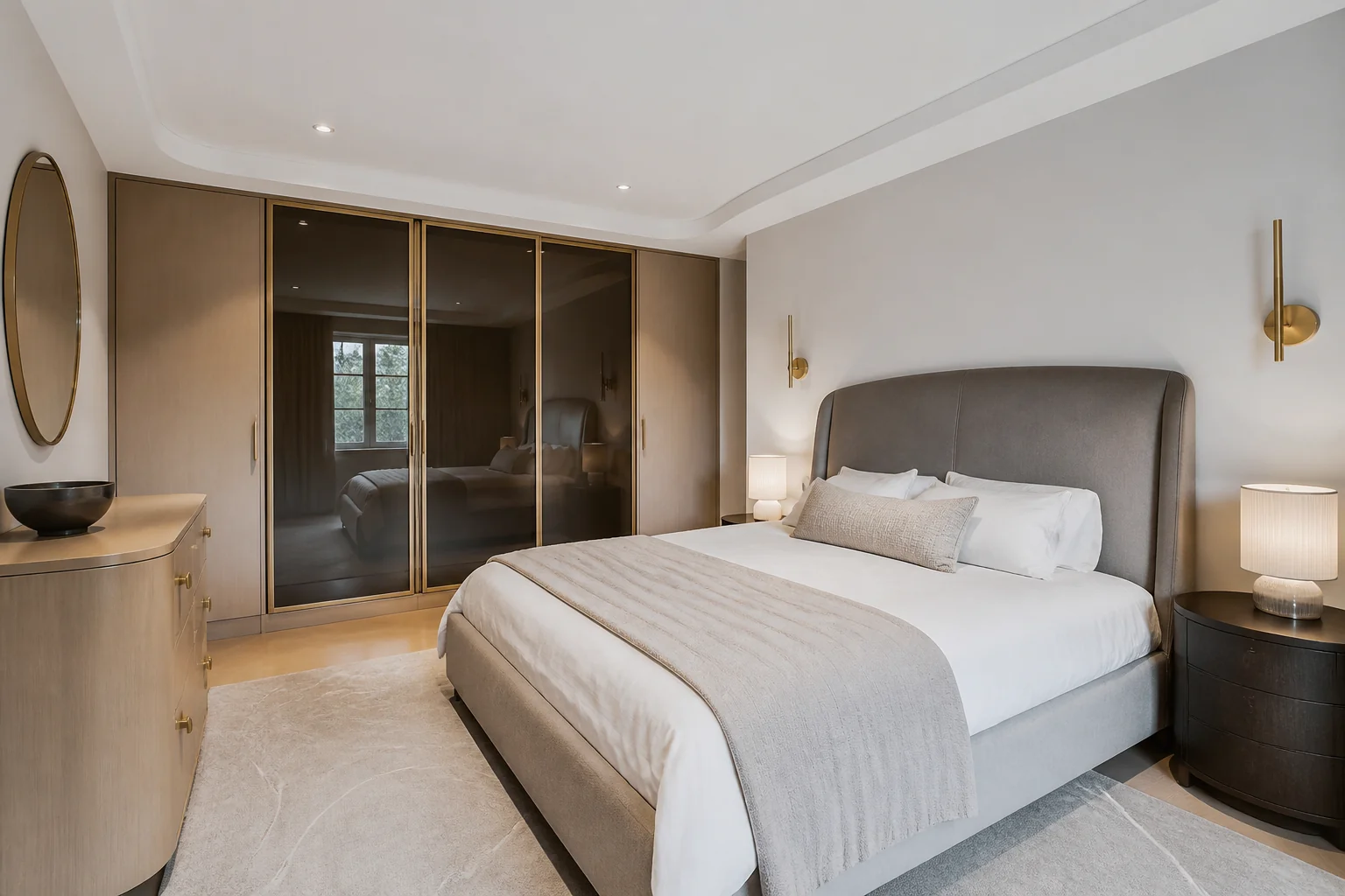 A Contemporary primary bedroom remodel