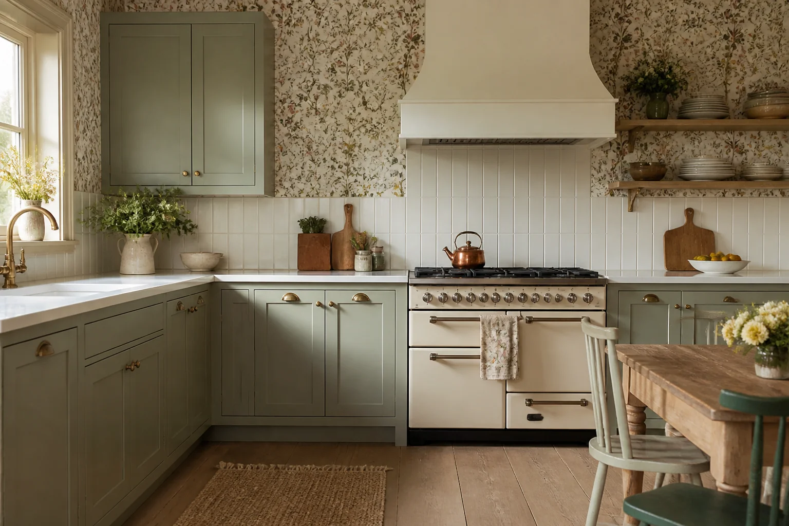 A Cottagecore kitchen remodel