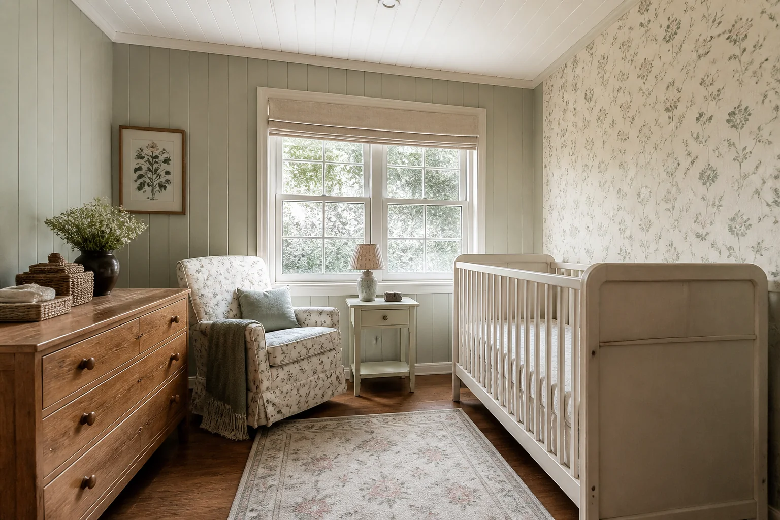 A Cottagecore nursery remodel