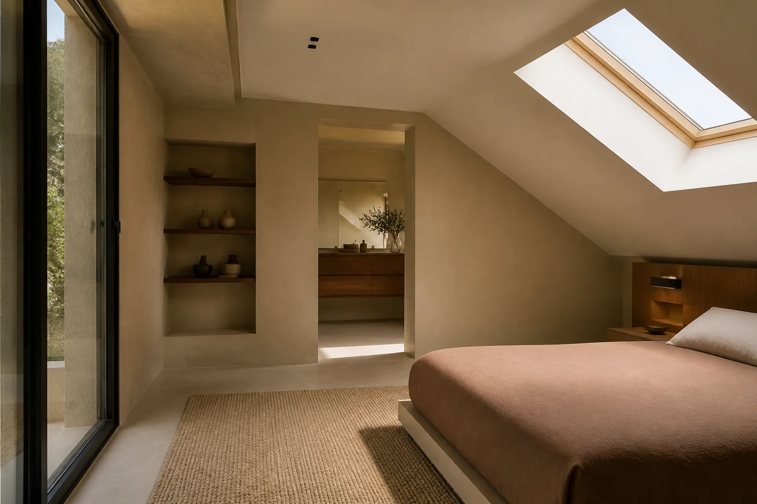 A Desert Modern attic remodel