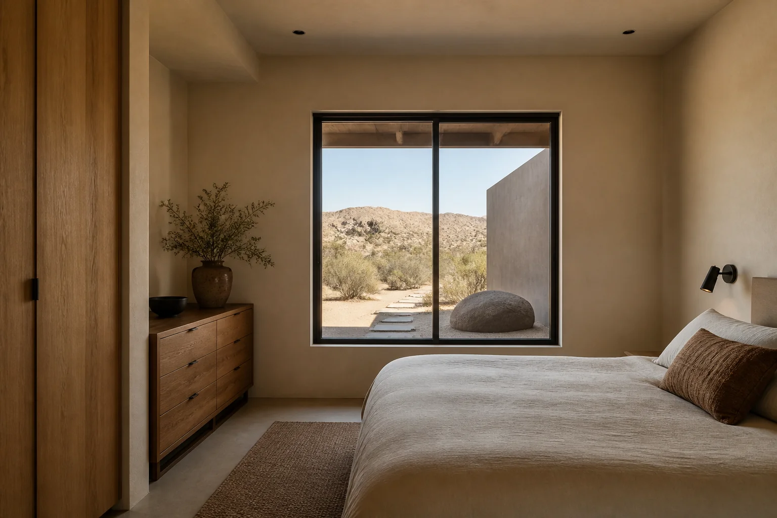 A Desert Modern bedroom remodel