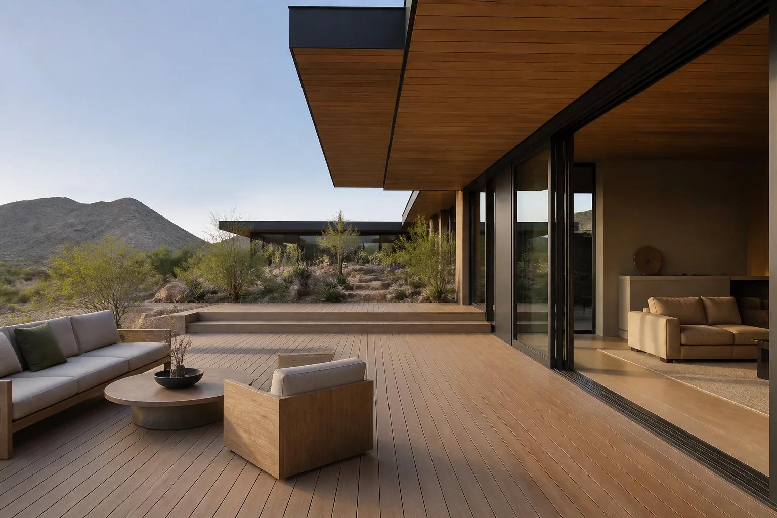 A Desert Modern deck remodel