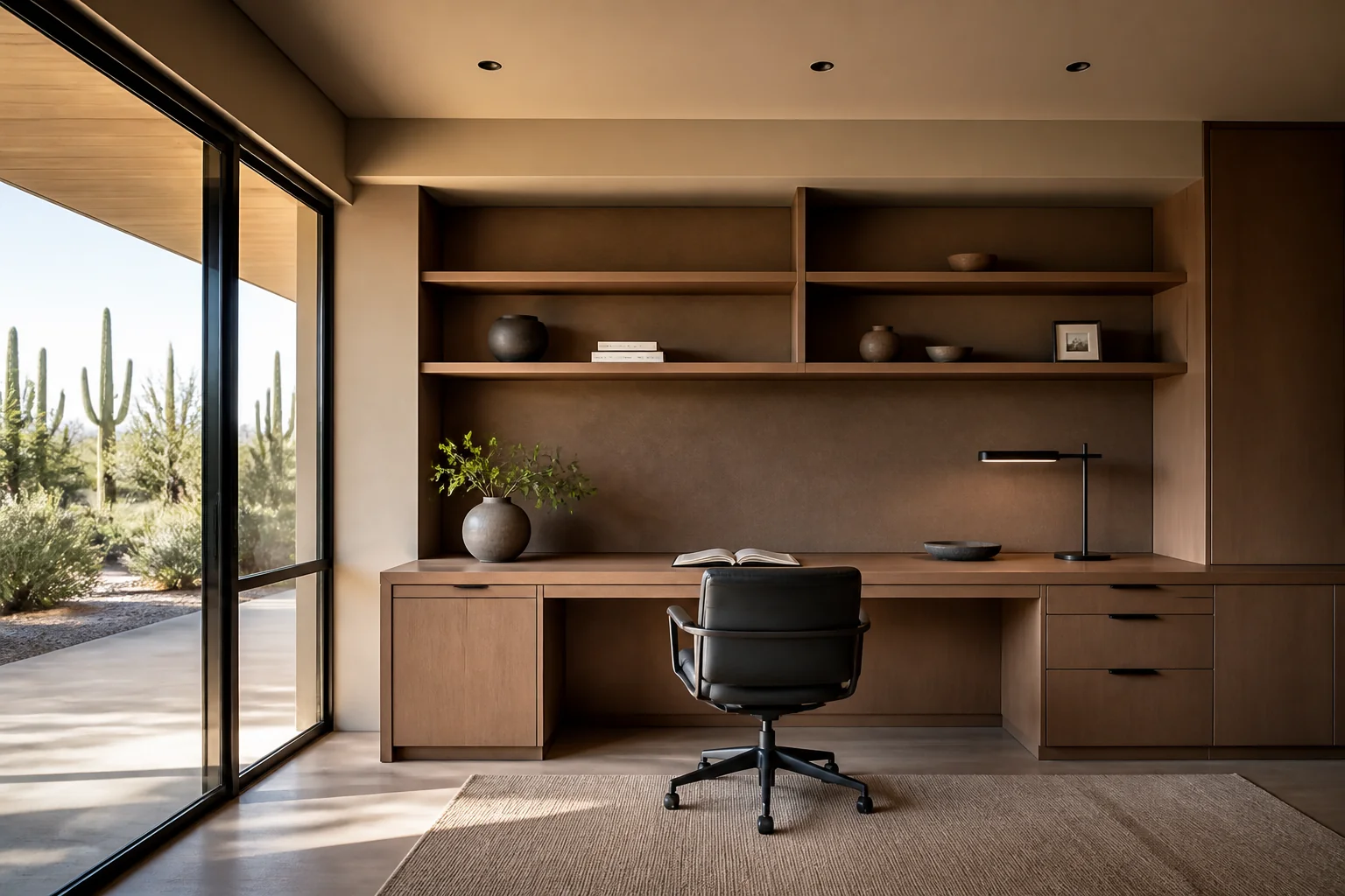A Desert Modern home office remodel