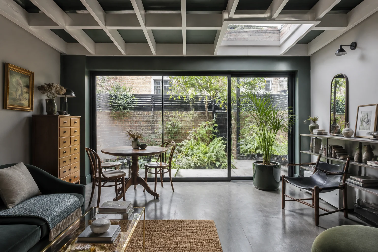 A Eclectic garage conversion