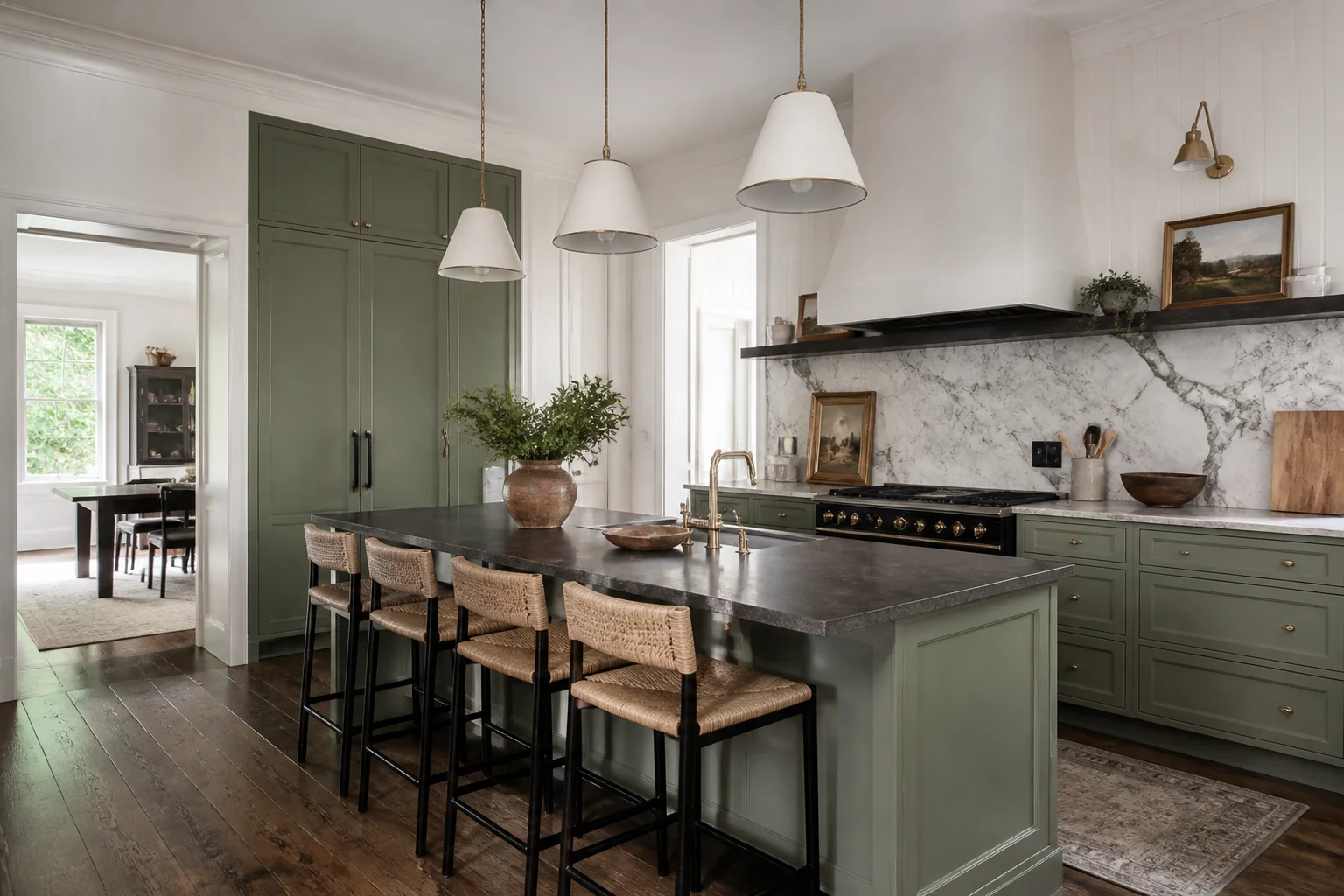 A Eclectic kitchen island remodel