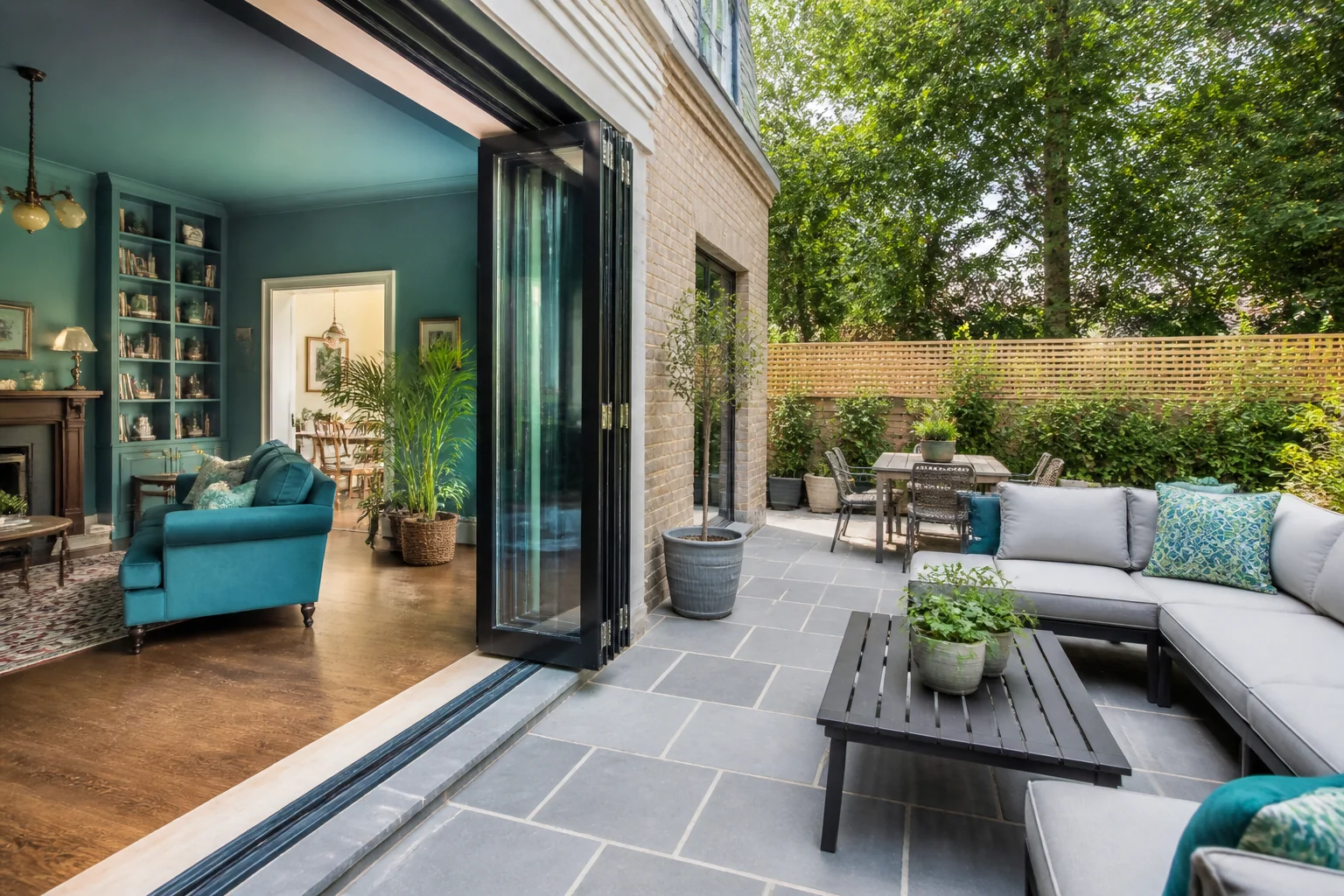 A Eclectic patio remodel