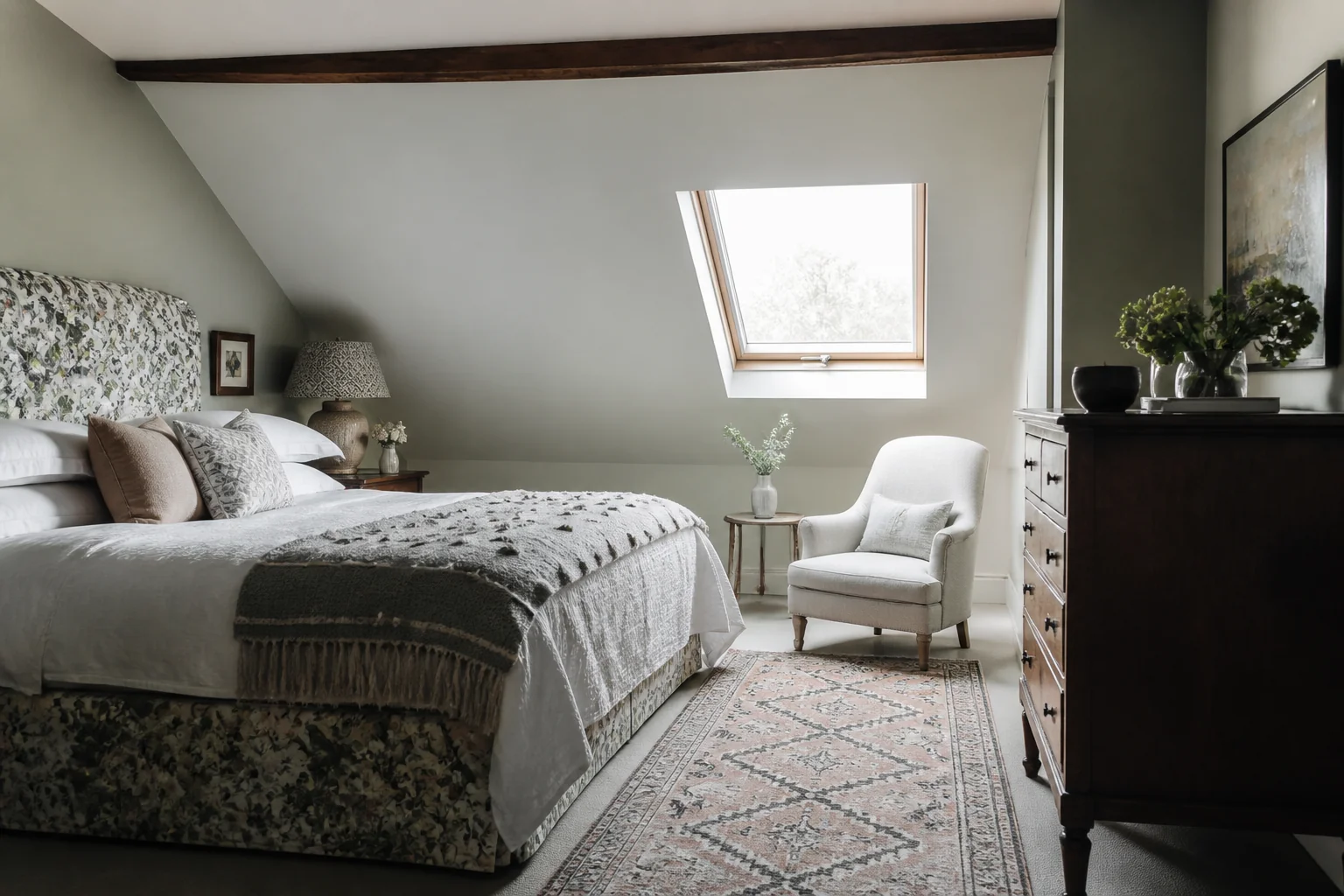 A English Country attic remodel