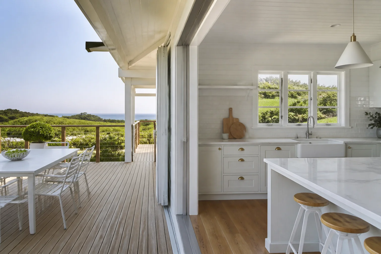 A Farmhouse deck remodel