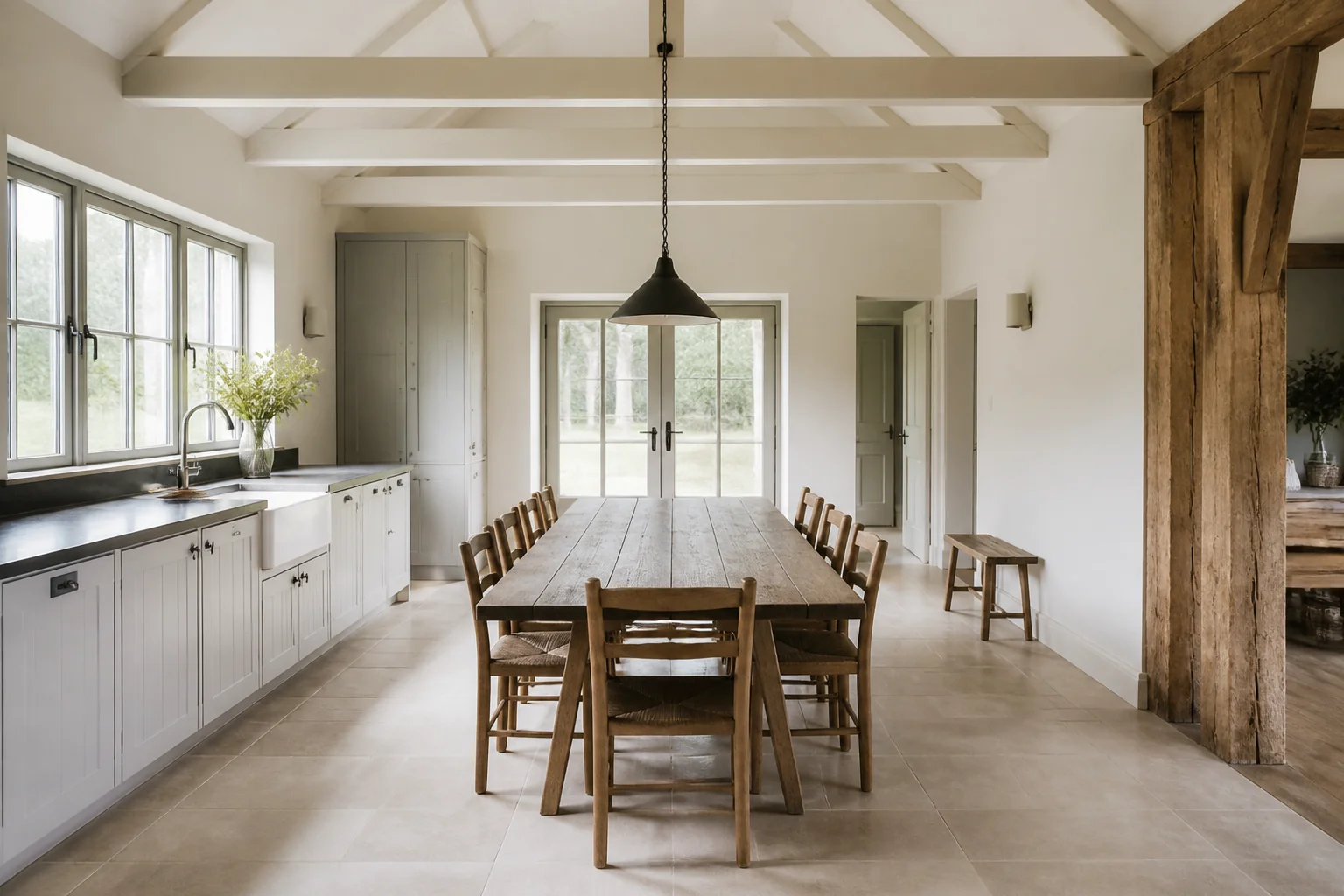 A Farmhouse dining room remodel