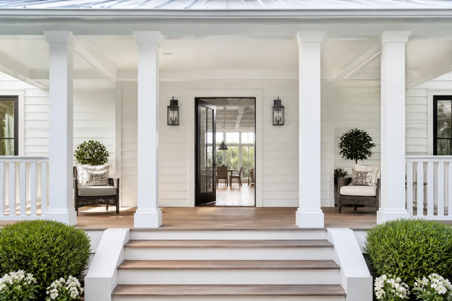 A Farmhouse front porch remodel