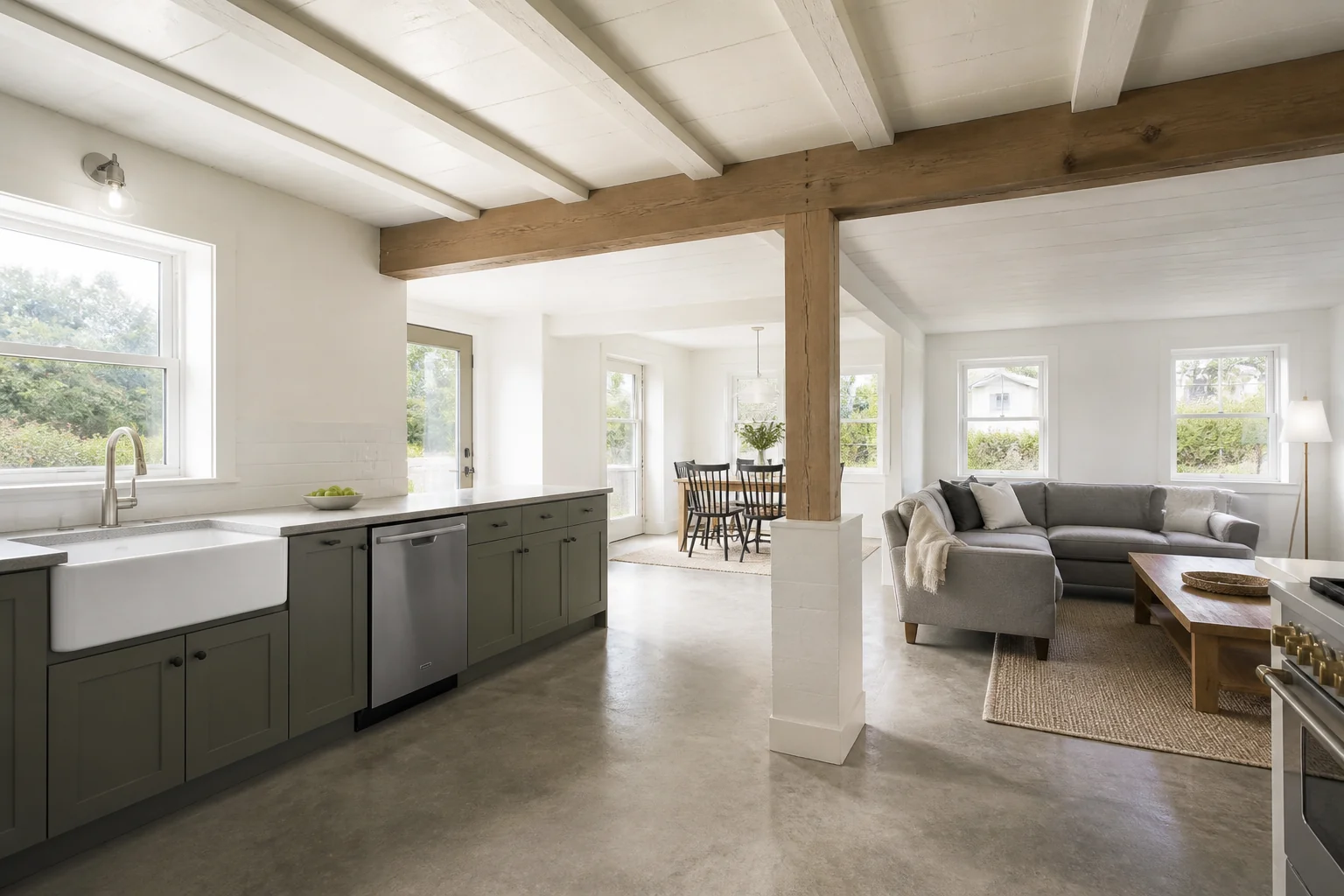 A Farmhouse open concept remodel