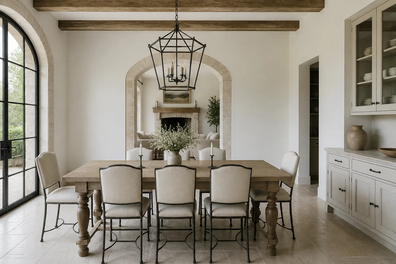 A French Country dining room remodel