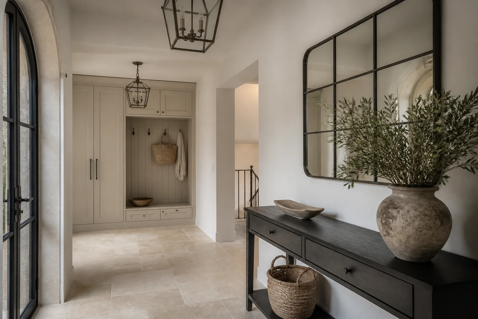 A French Country entryway remodel