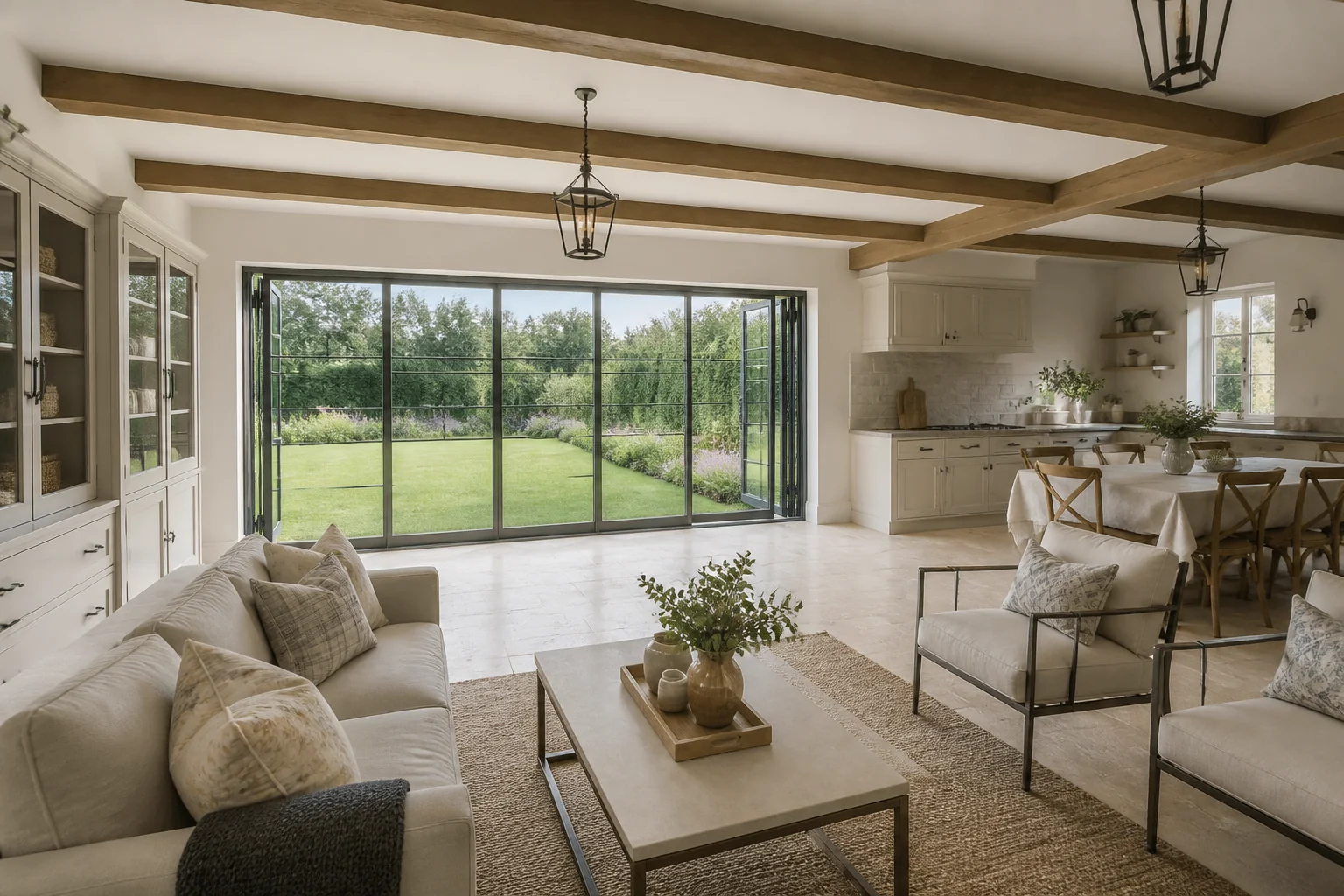 A French Country garage conversion