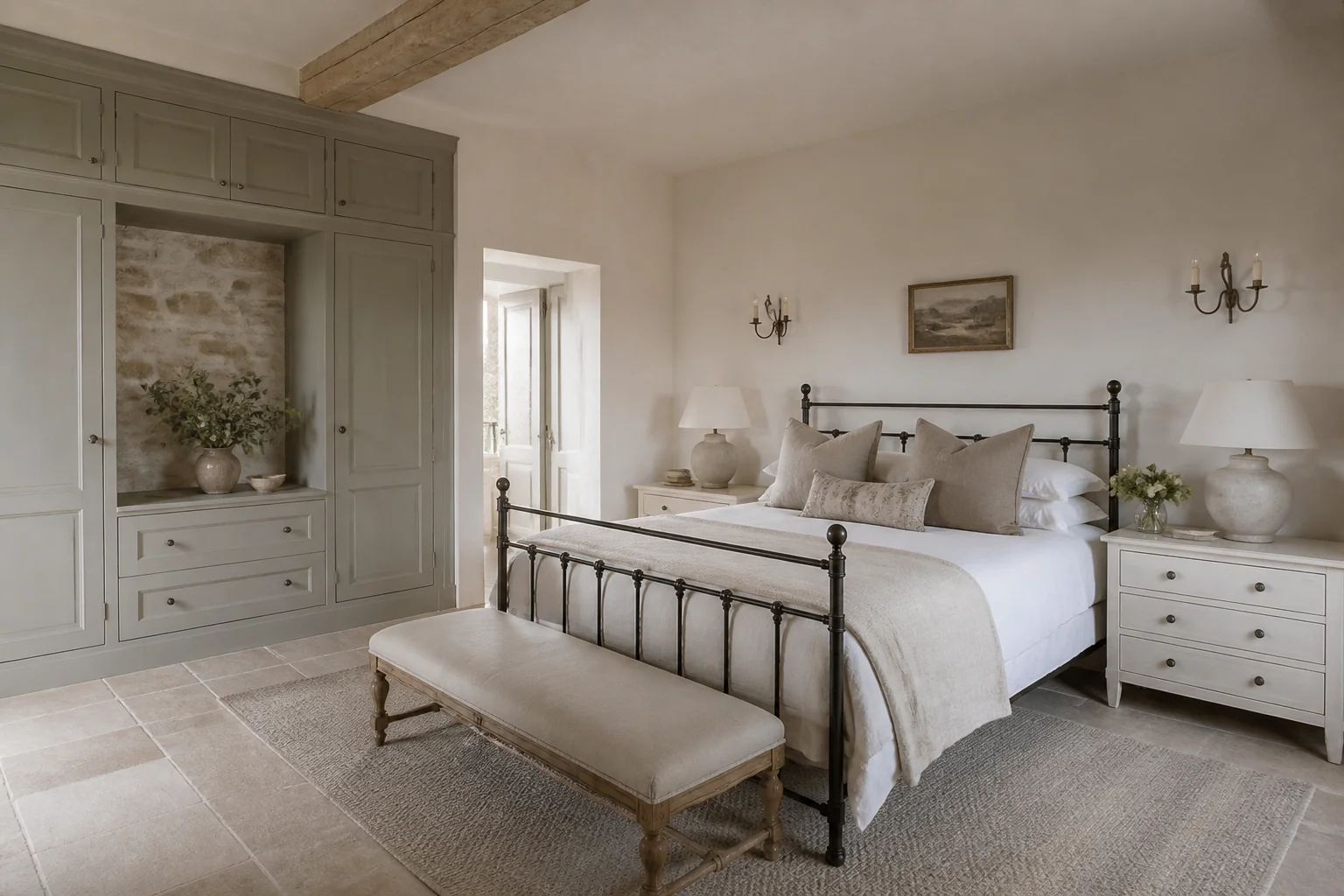 A French Country guest suite remodel