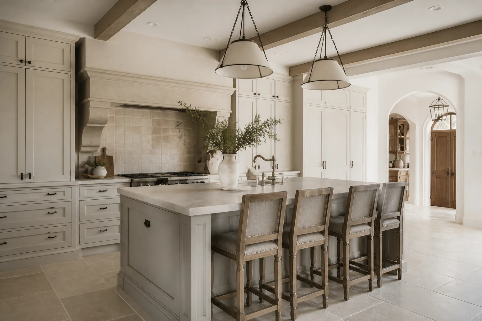 A French Country kitchen island remodel