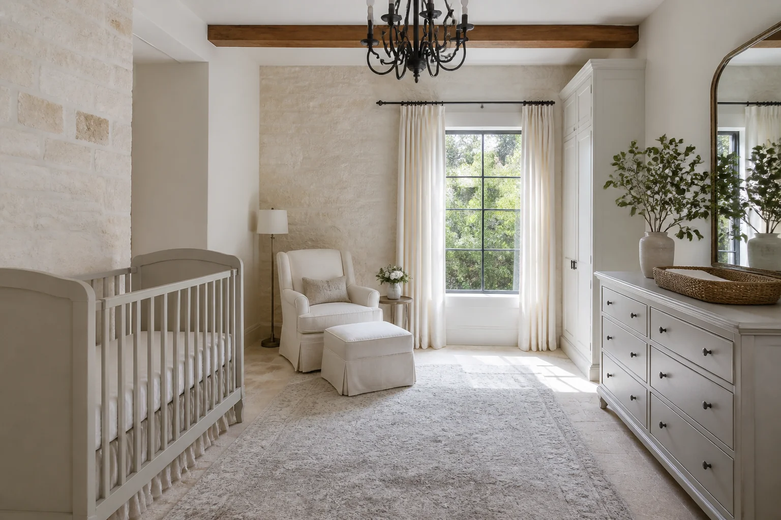 A French Country nursery remodel