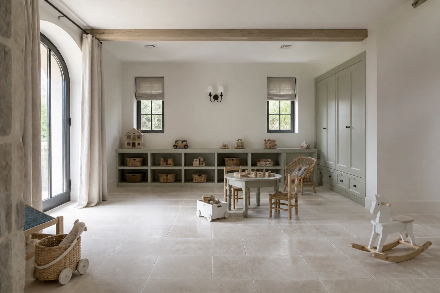A French Country playroom remodel