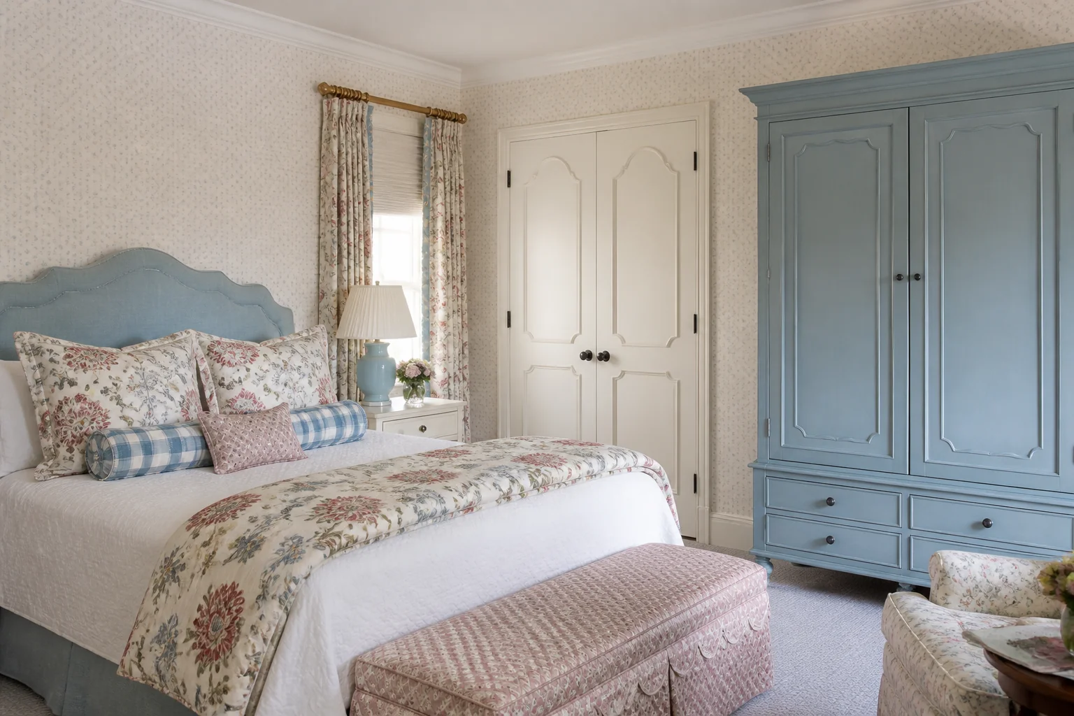 A Grandmillennial guest suite remodel