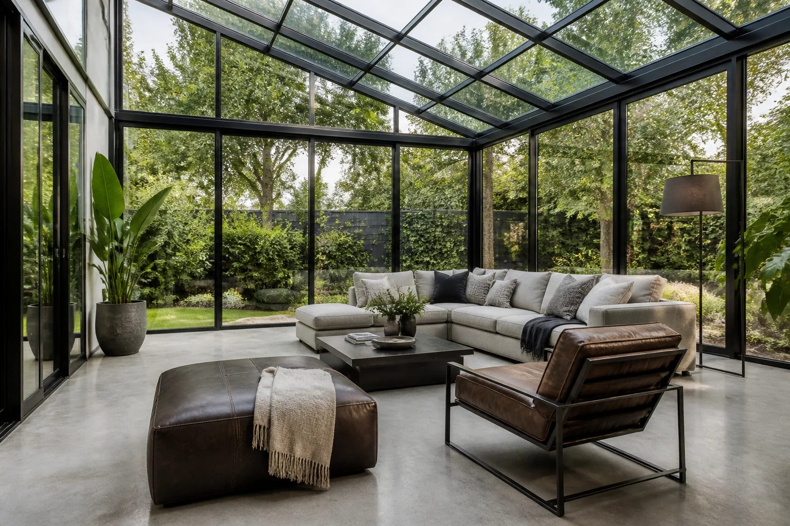 A Industrial Loft sunroom remodel