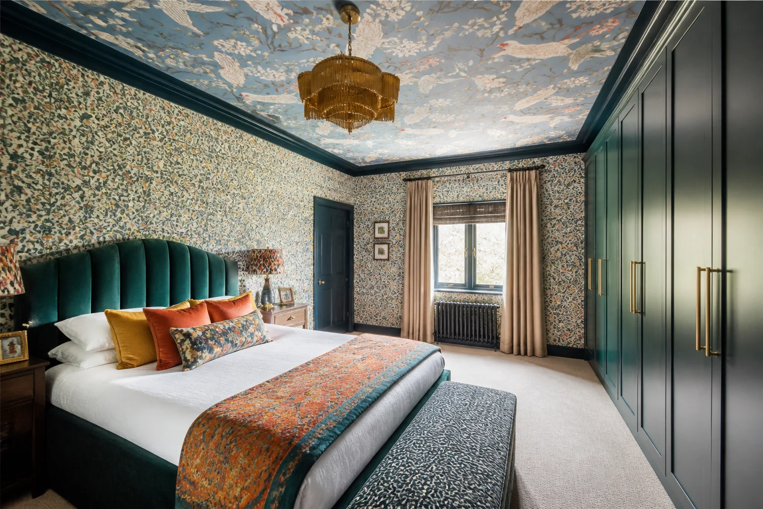 A Maximalist primary bedroom remodel