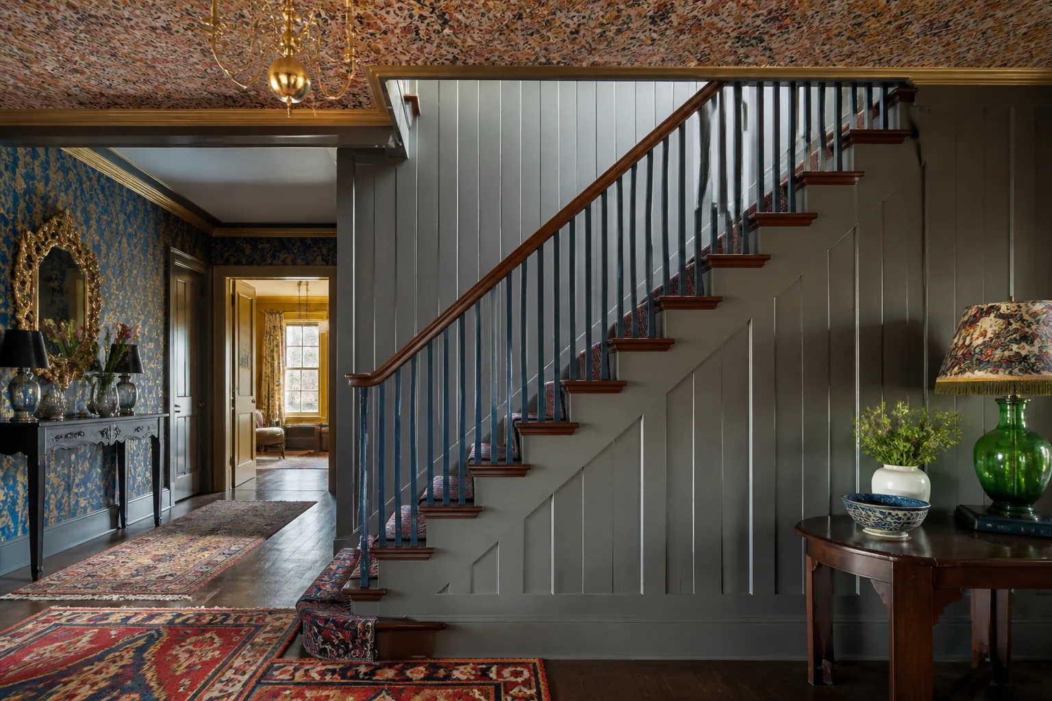 A Maximalist staircase remodel
