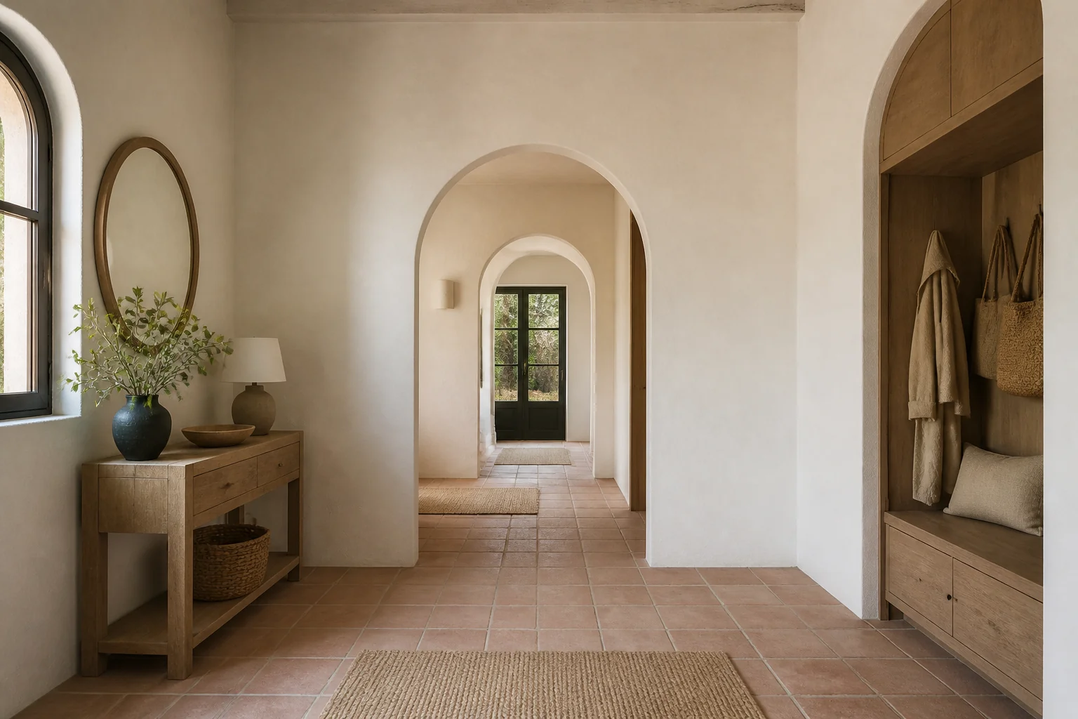 A Mediterranean entryway remodel
