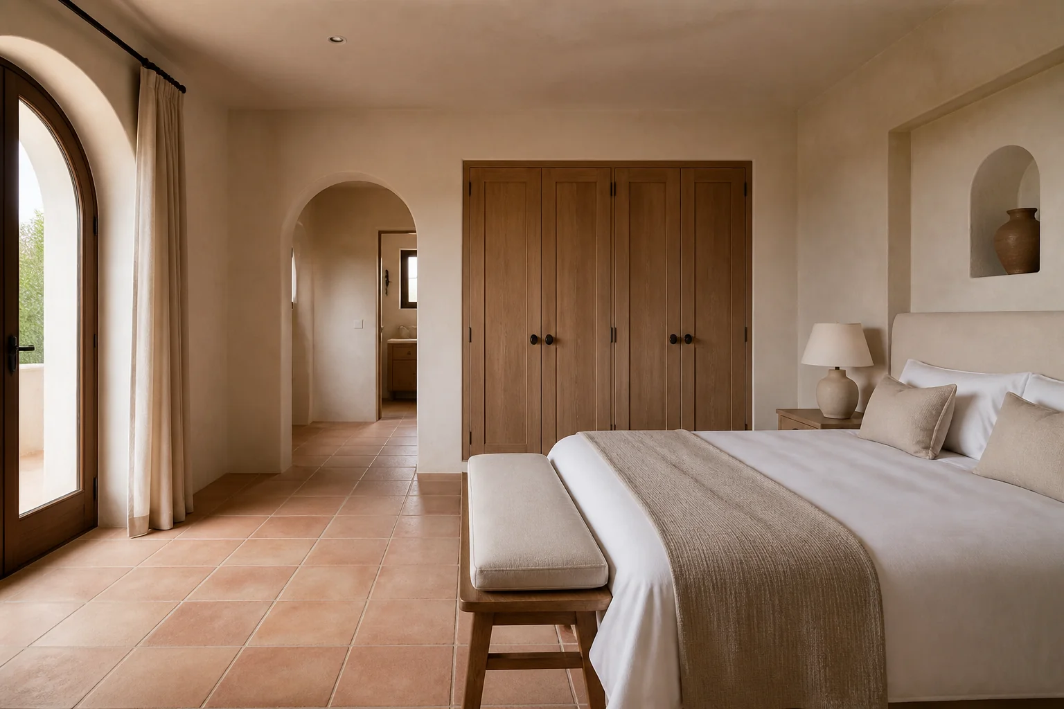 A Mediterranean guest suite remodel