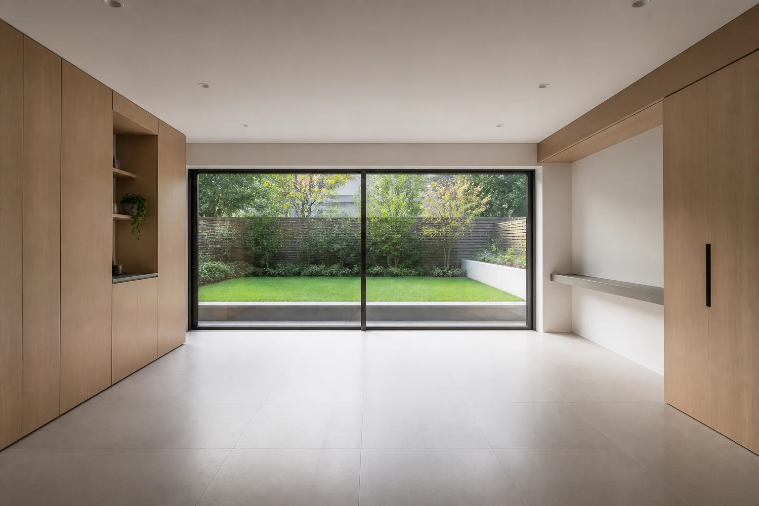 A Minimalist garage conversion
