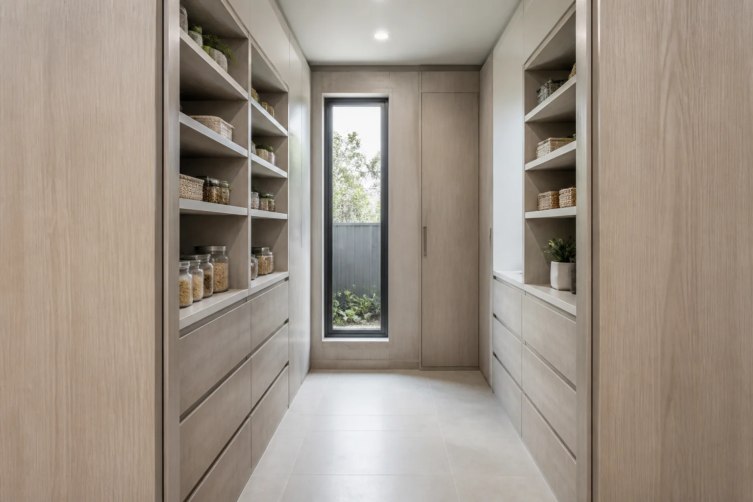 A Minimalist pantry remodel