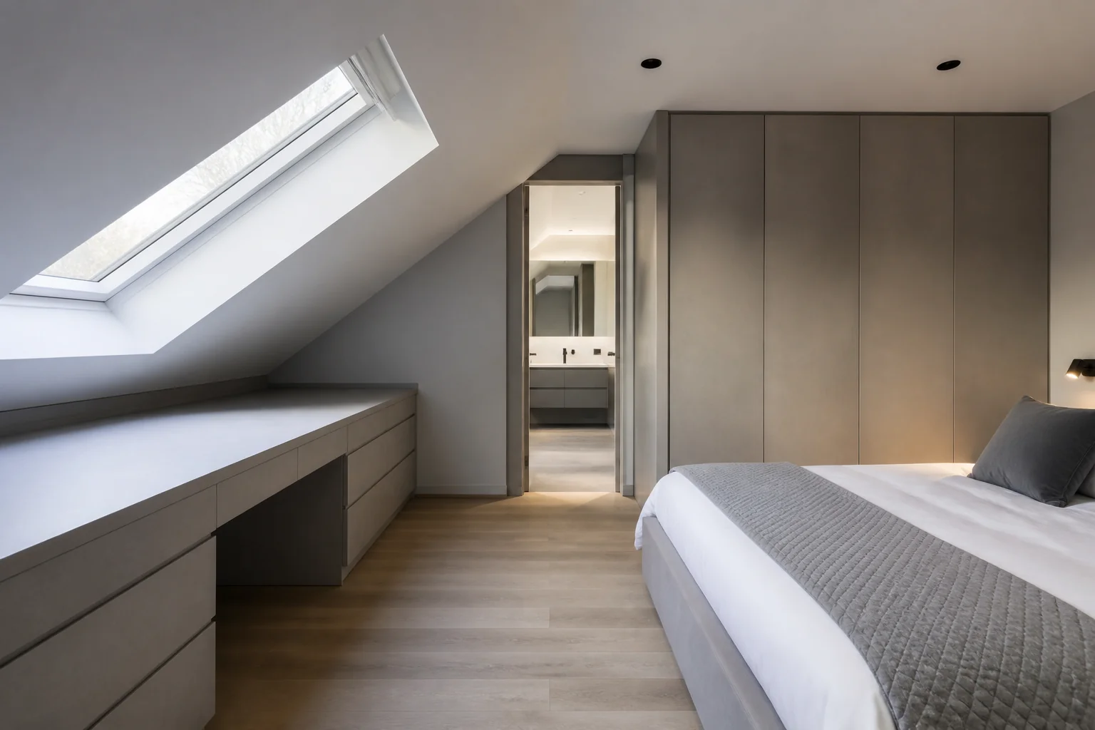 A Modern attic remodel