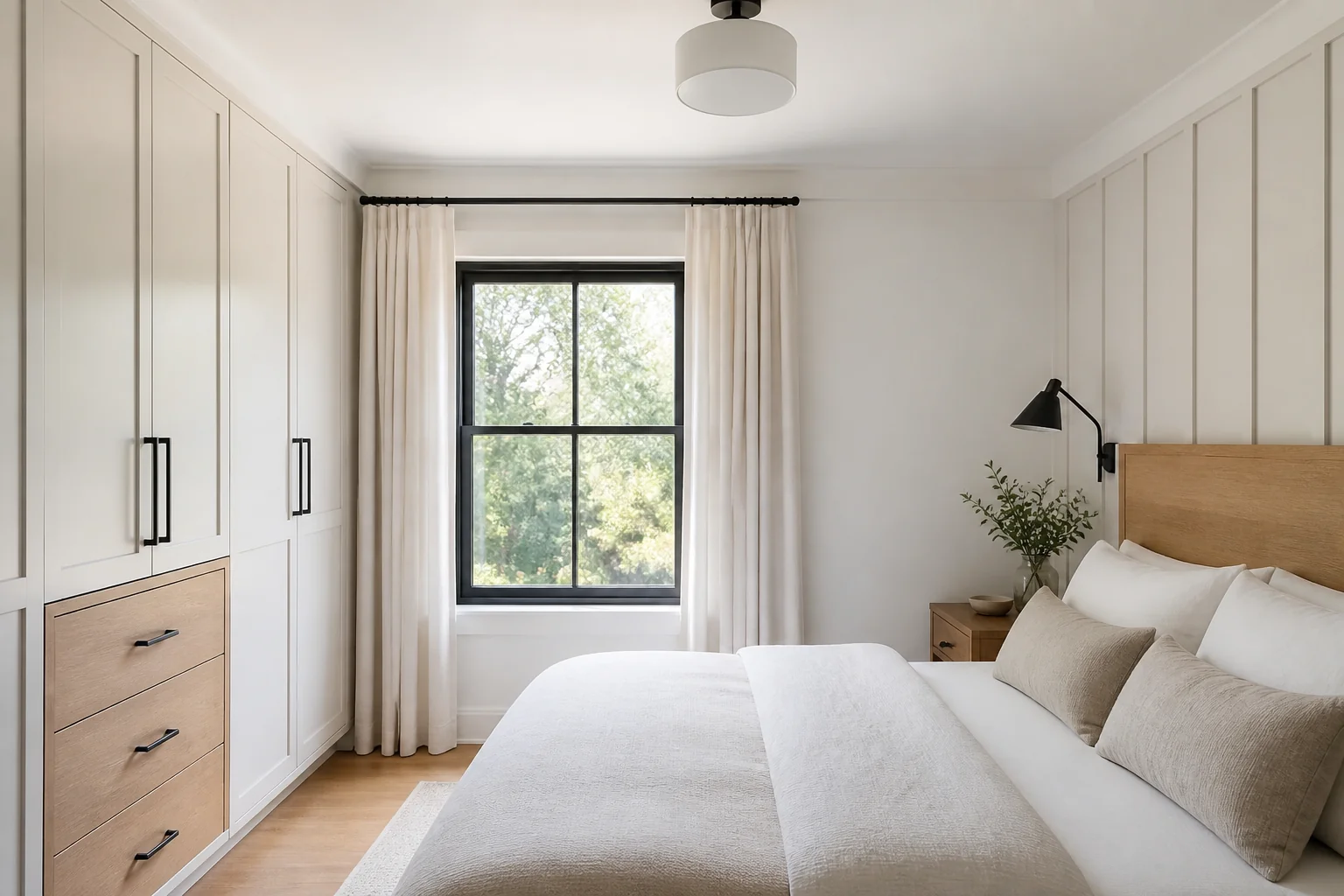 A Modern Farmhouse bedroom remodel