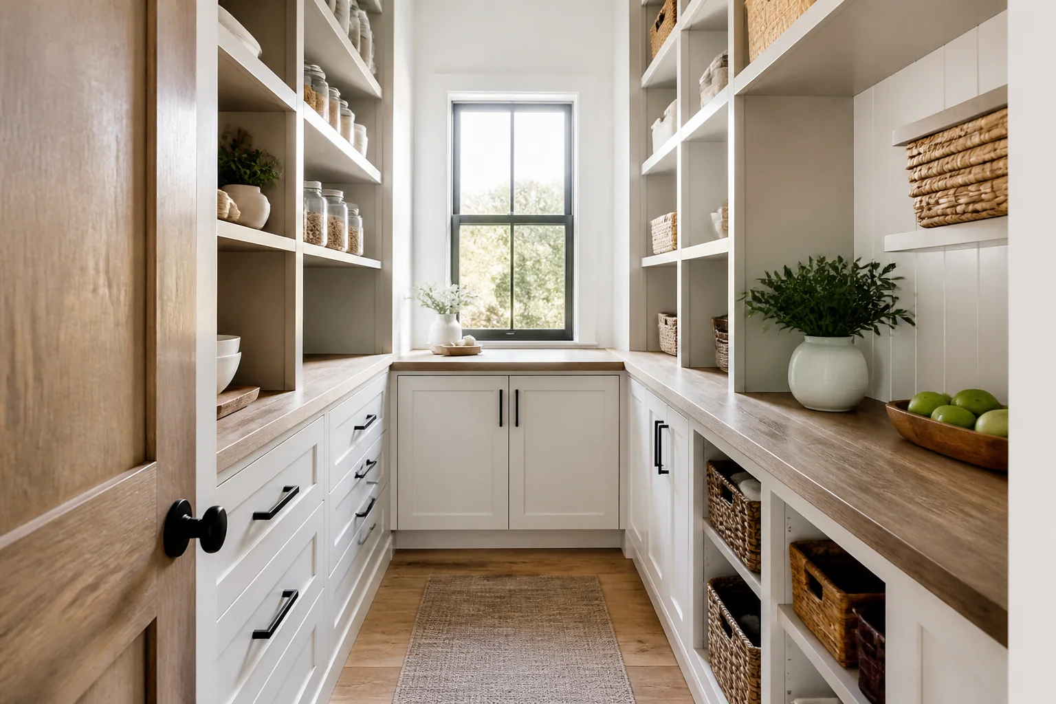A Modern Farmhouse pantry remodel