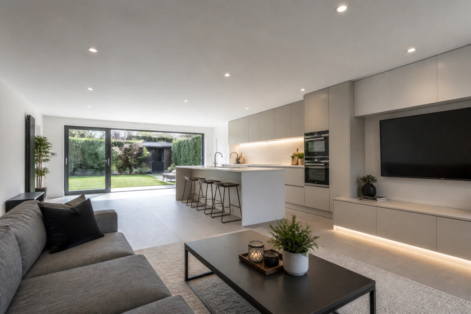 A Modern garage conversion