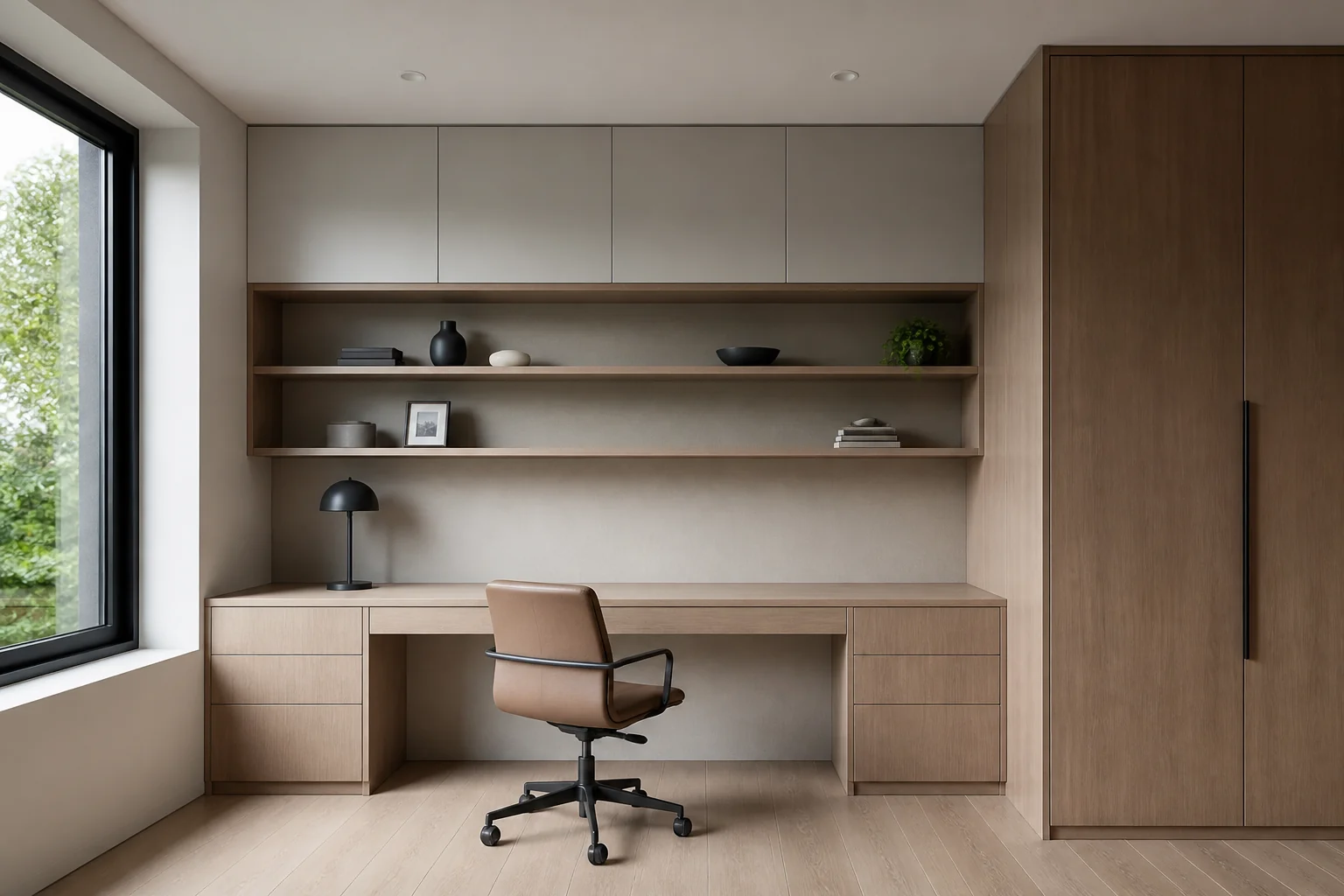 A Modern home office remodel