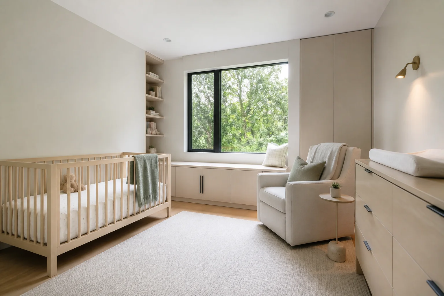 A Modern nursery remodel