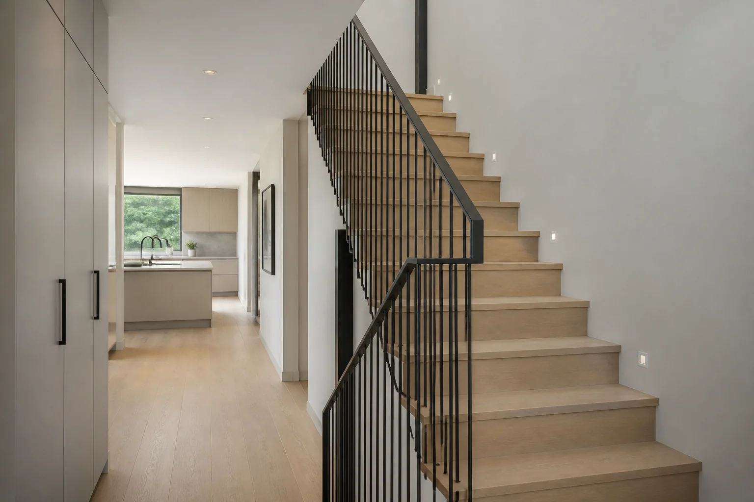 A Modern staircase remodel