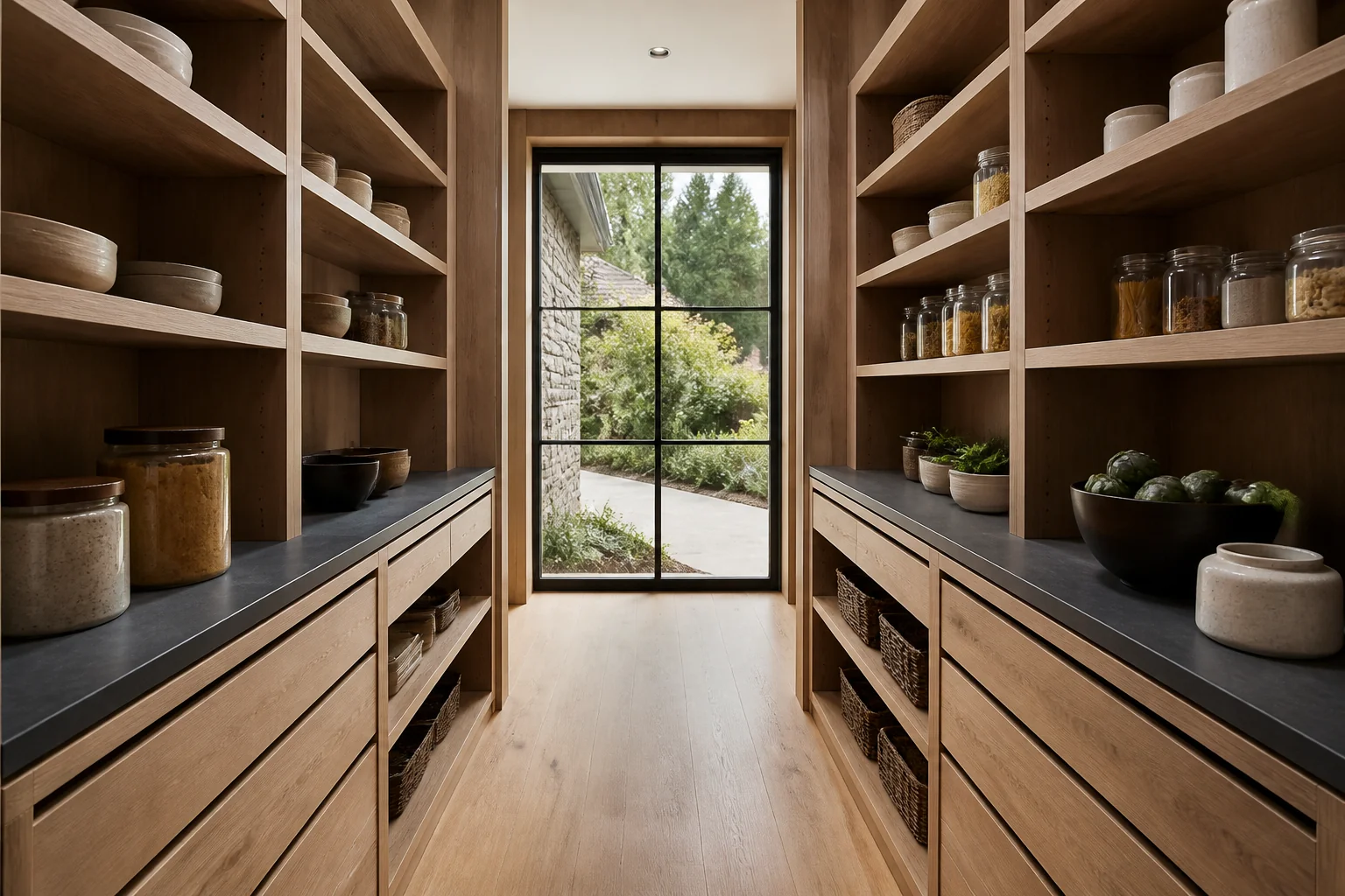 A Mountain Modern pantry remodel