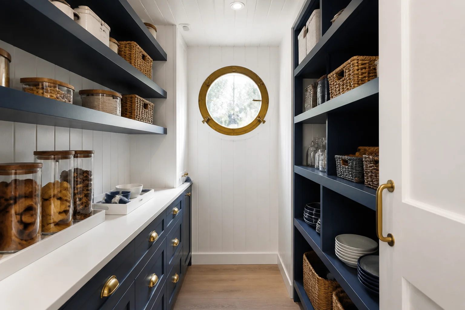 A Nautical pantry remodel