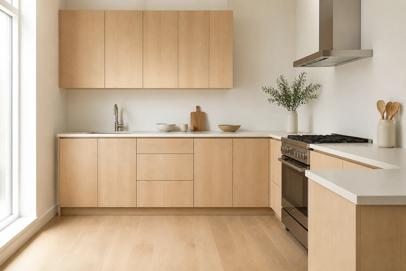 A Scandinavian kitchen remodel