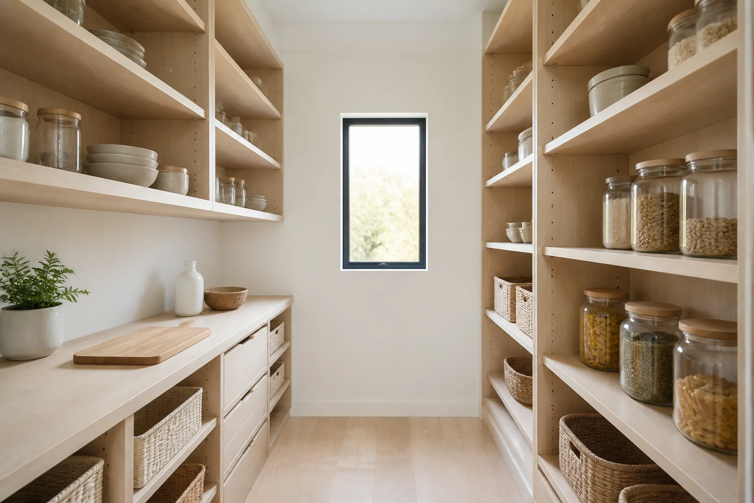 A Scandinavian pantry remodel