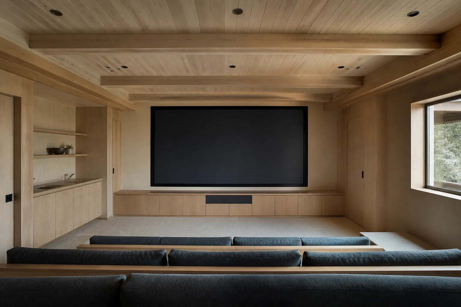 A Shaker media room remodel