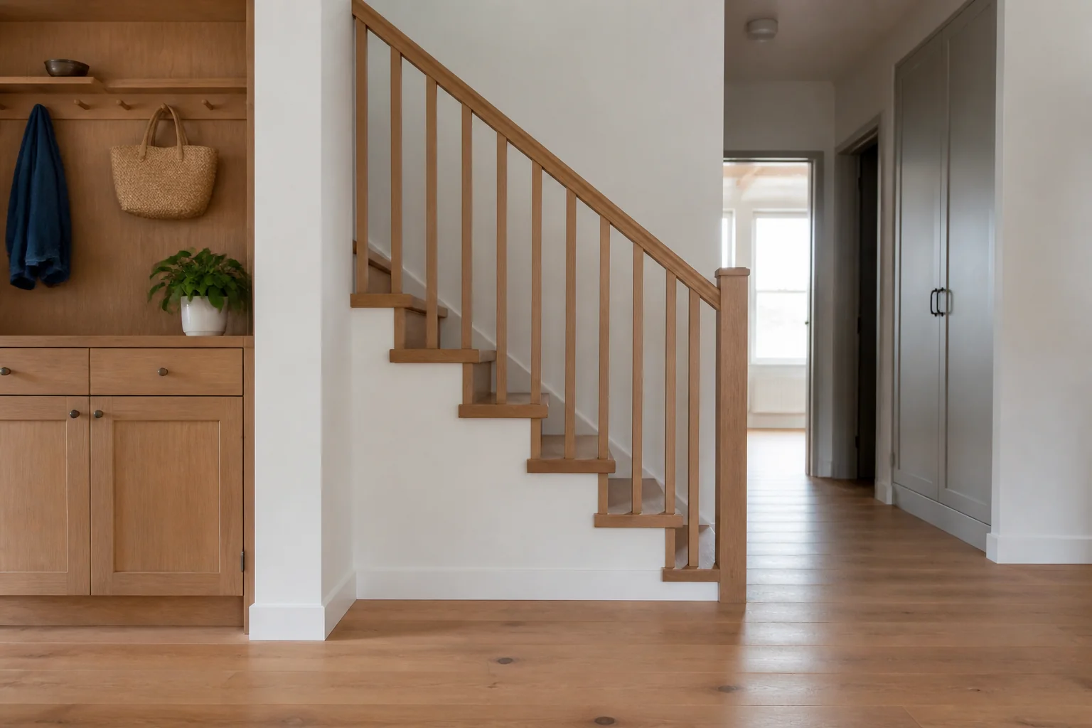 A Shaker staircase remodel