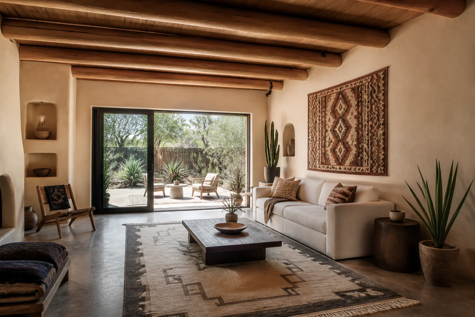 A Southwestern garage conversion